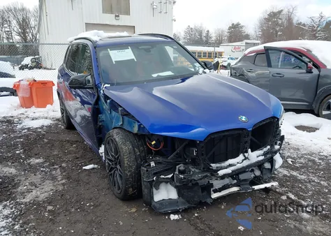 2022 BMW X5 M from USA, damaged, VIN 5YMJU0C01N9J56336